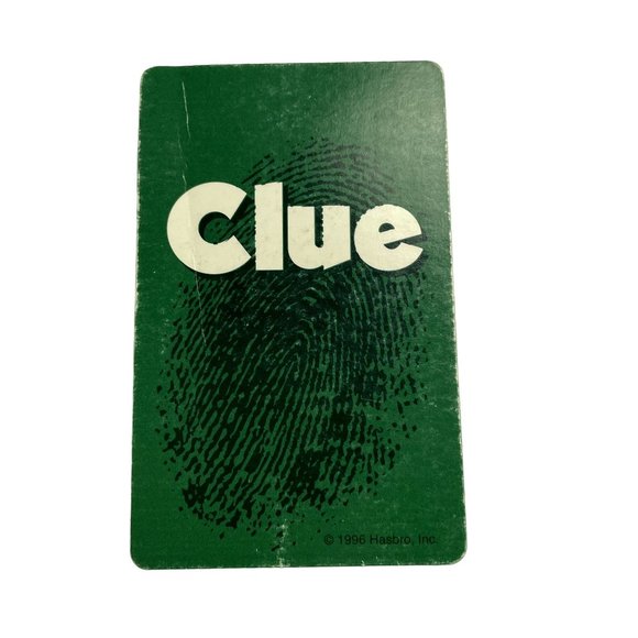 Vintage 1998 CLUE Room Card Conservatory Replacement Game Piece u - Picture 2 of 2